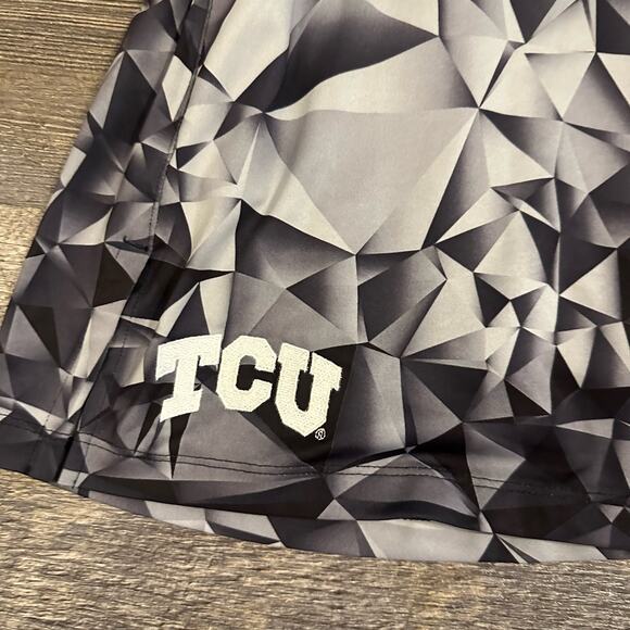TCU Nike Dri Fit Women Gray Black UV Victory Standard Fit Skort Size Small NWT - Picture 3 of 6